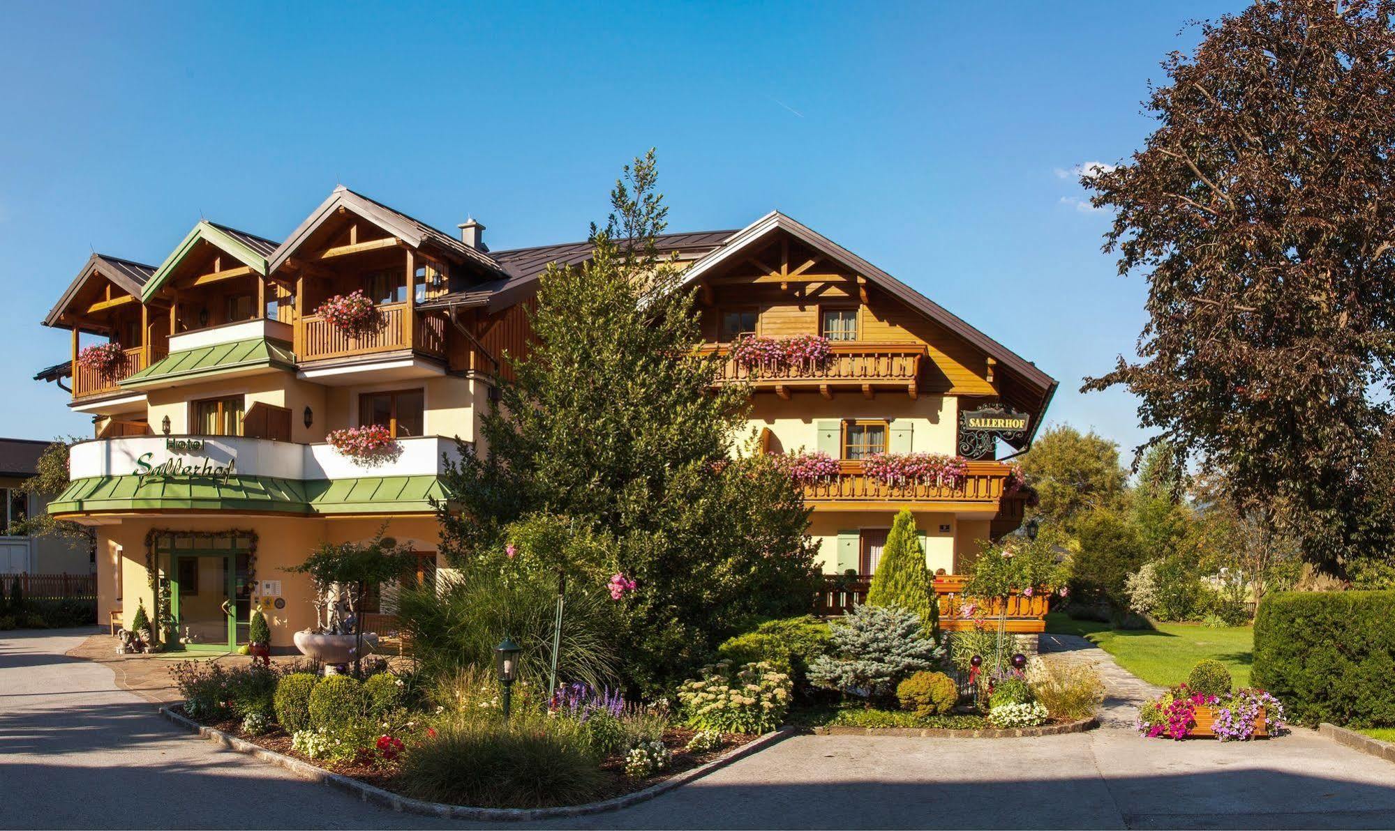 Garten - Hotel Sallerhof Grödig Екстериор снимка